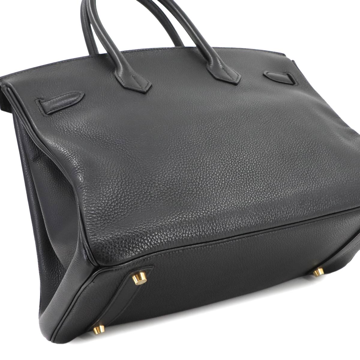 Birkin 35 Togo Black Hand Bag Purse