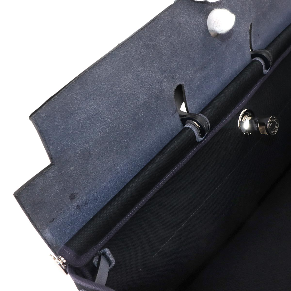 Her Bag Zip Retourne Cabin 50 Hand Shoulder Bag Toile Militaire