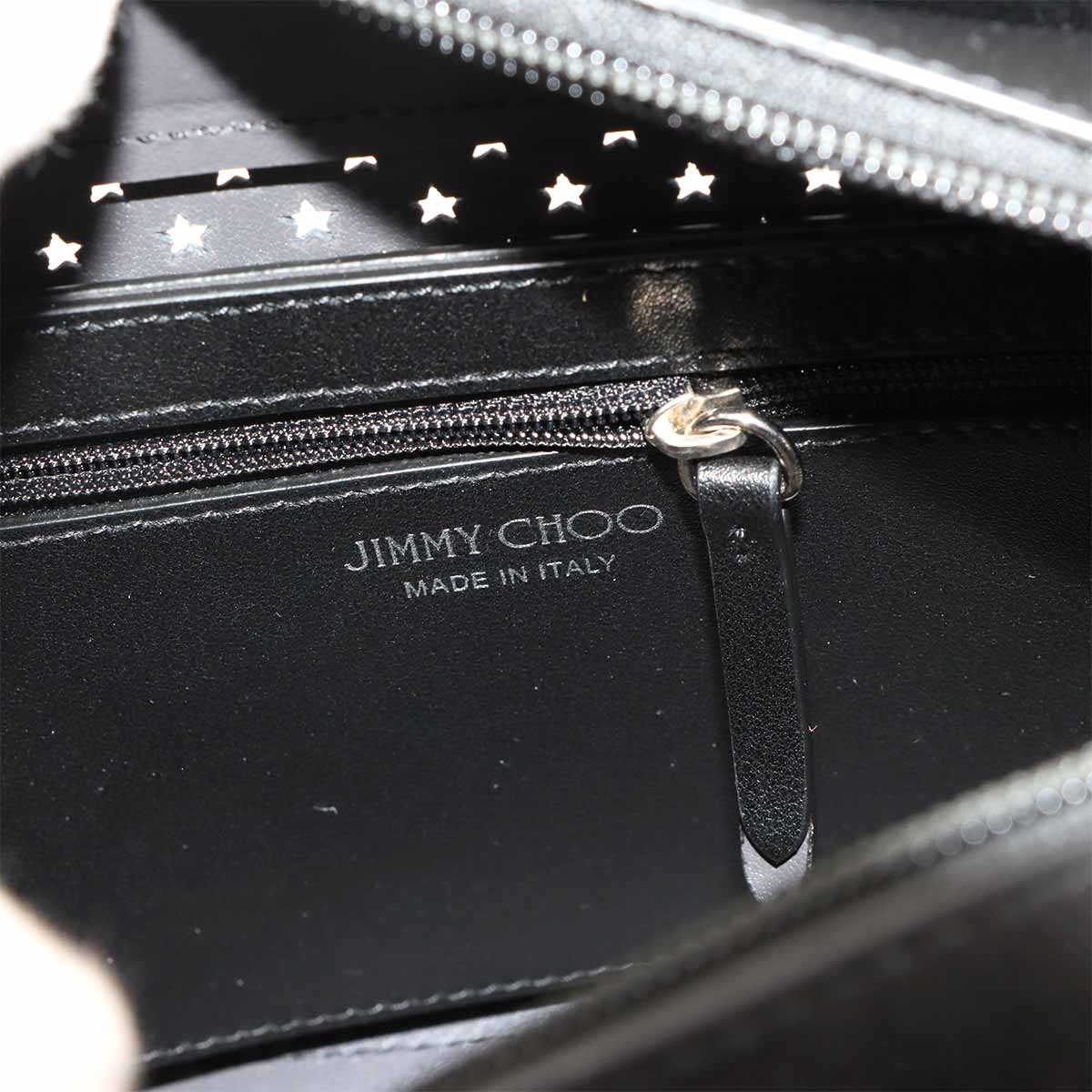 Mini Sara 2way Tote Shoulder Bag Leather Black Purse