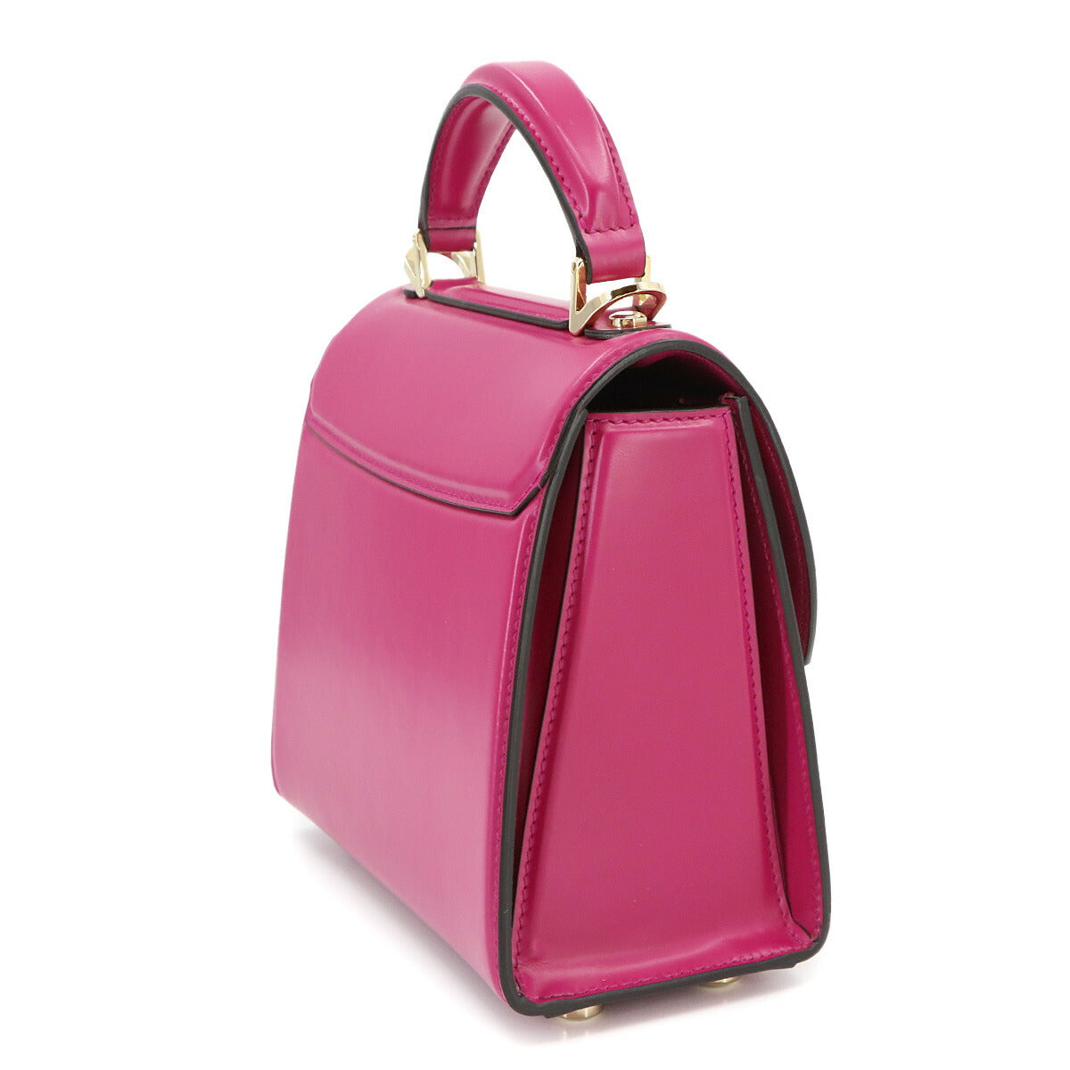 Boxyz Small Hand Shoulder Bag Leather Pink 21H647