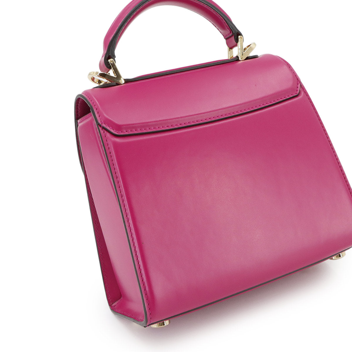 Boxyz Small Hand Shoulder Bag Leather Pink 21H647