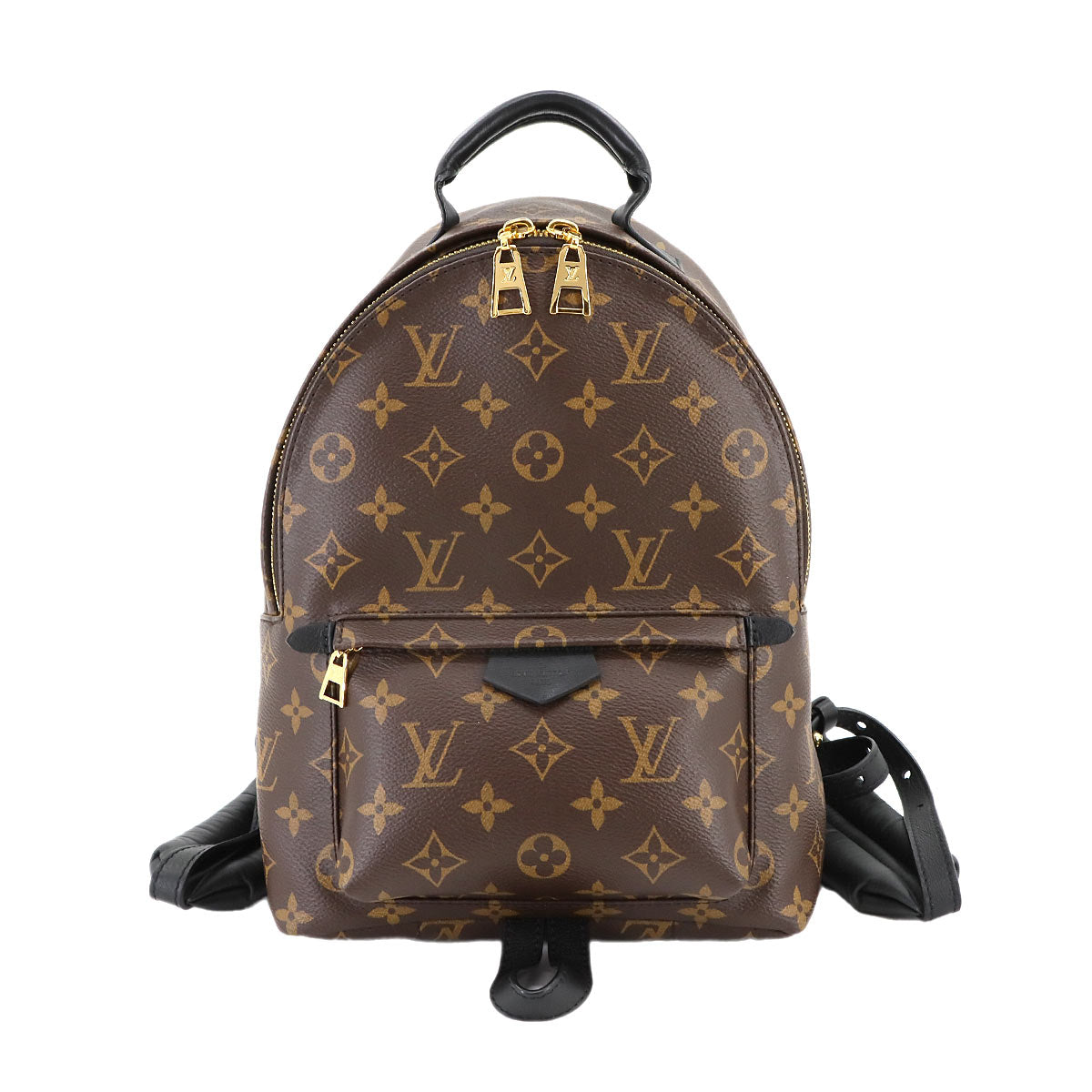 Monogram Palm Springs Backpack PM Leather Brown M44871