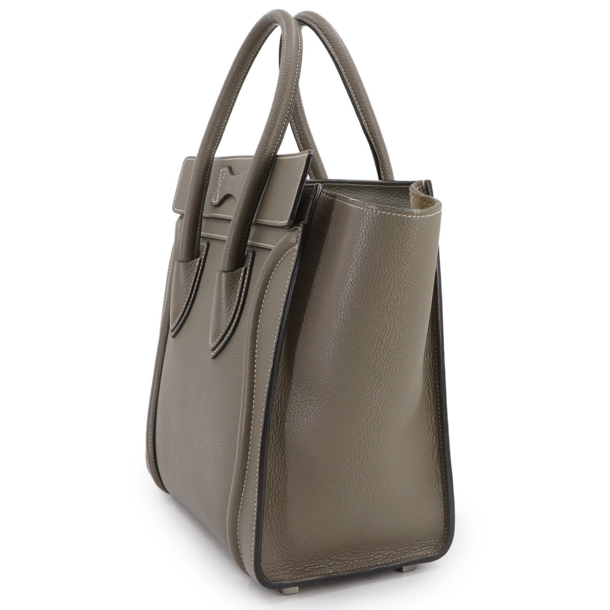 Luggage Micro Shopper Hand Bag Leather Souris 189793 Purse