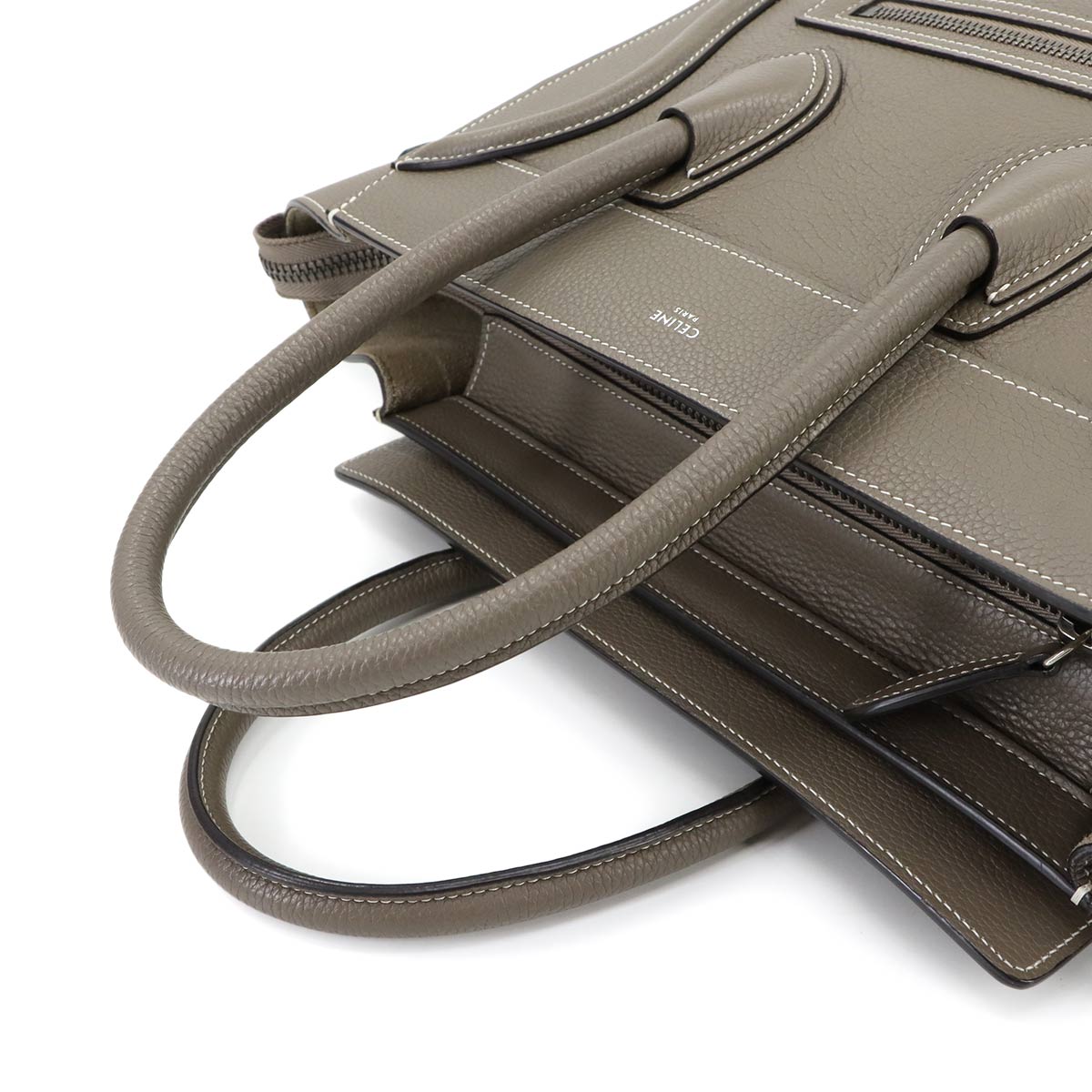 Luggage Micro Shopper Hand Bag Leather Souris 189793 Purse