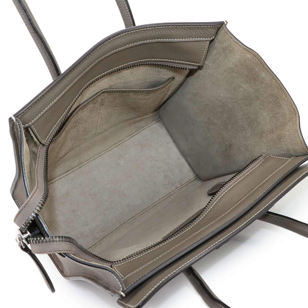 Luggage Micro Shopper Hand Bag Leather Souris 189793 Purse