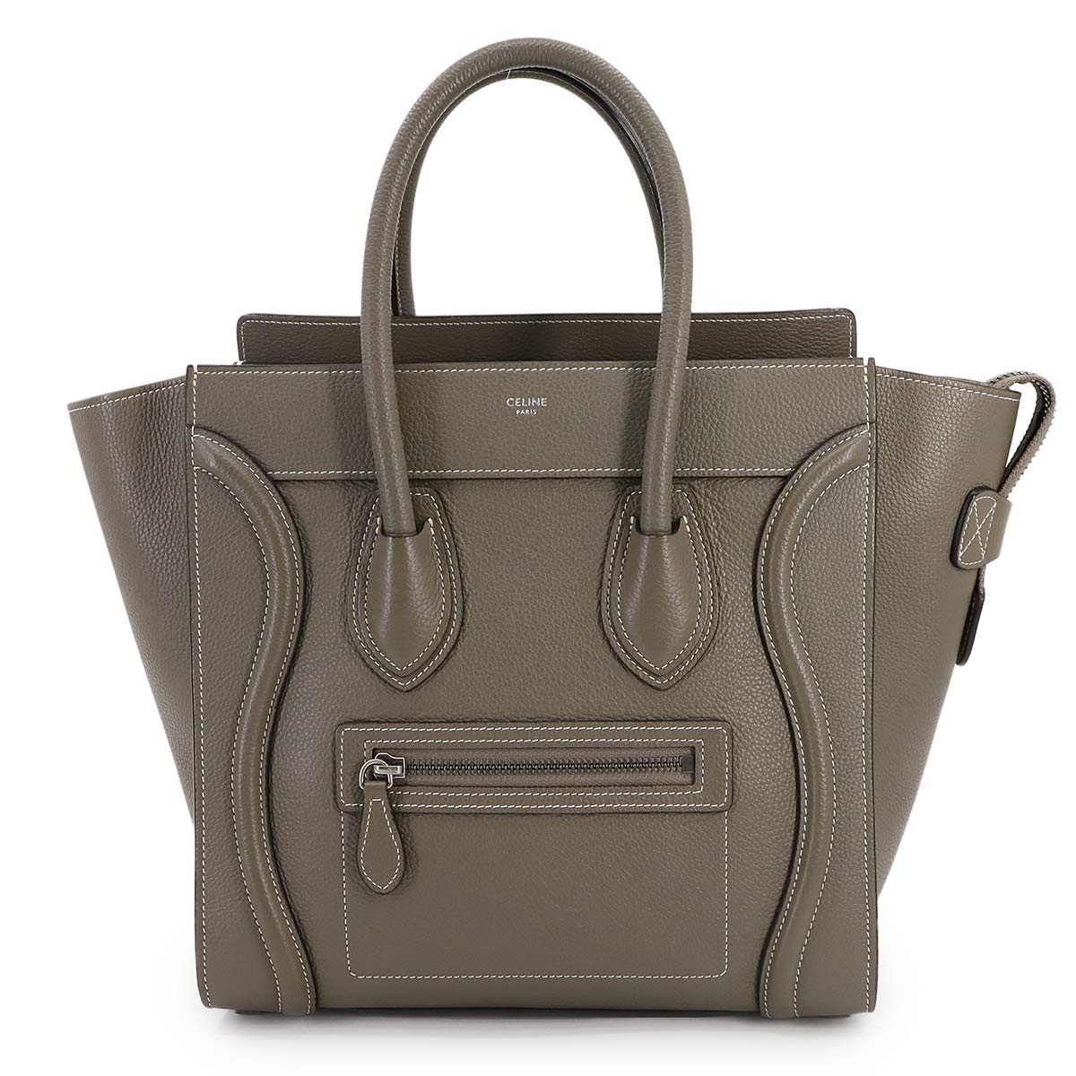 Luggage Micro Shopper Hand Bag Leather Souris 189793 Purse