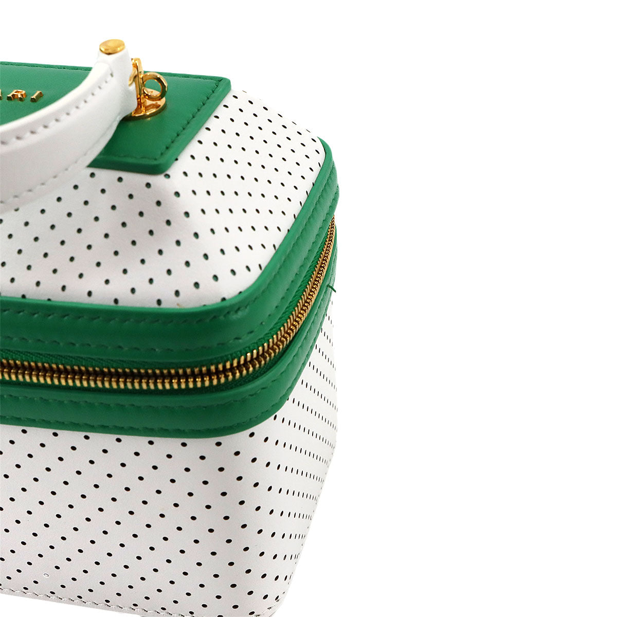 Serpenti Forever Jewelry Box Hand Shoulder Bag Leather White