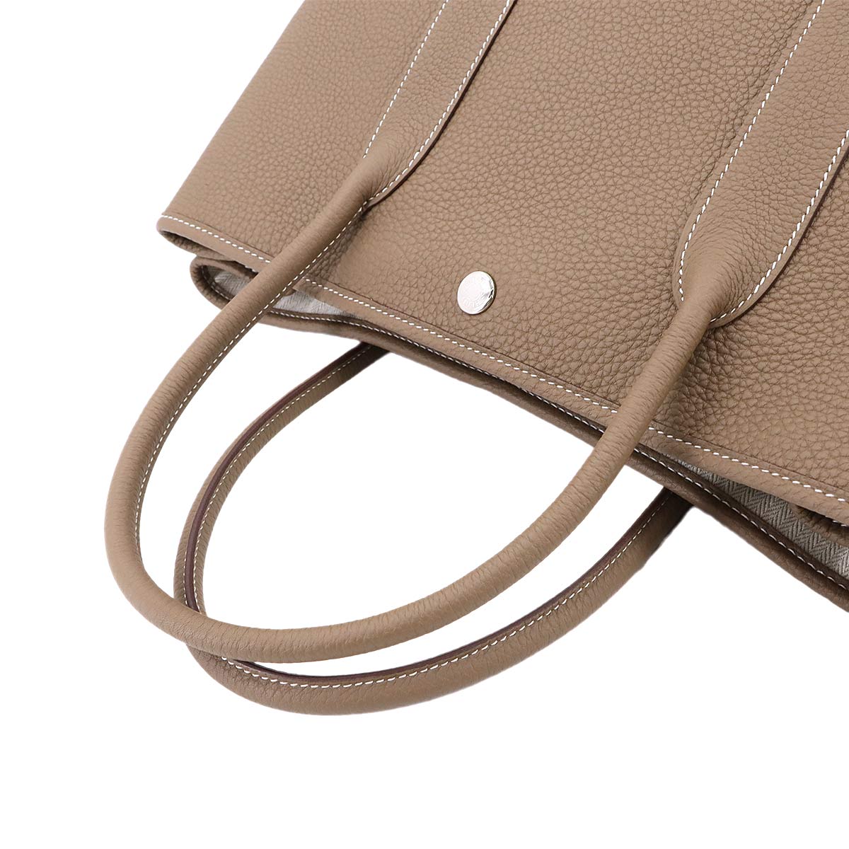 Garden Party 36 PM Tote Bag Negonda Leather Etoupe Purse