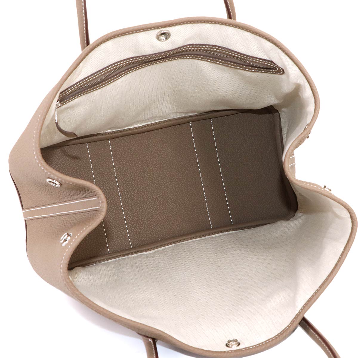 Garden Party 36 PM Tote Bag Negonda Leather Etoupe Purse