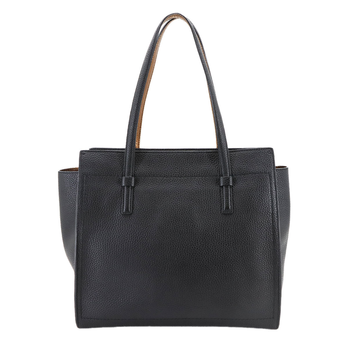 Amy Tote Bag Leather Black Gancini Purse