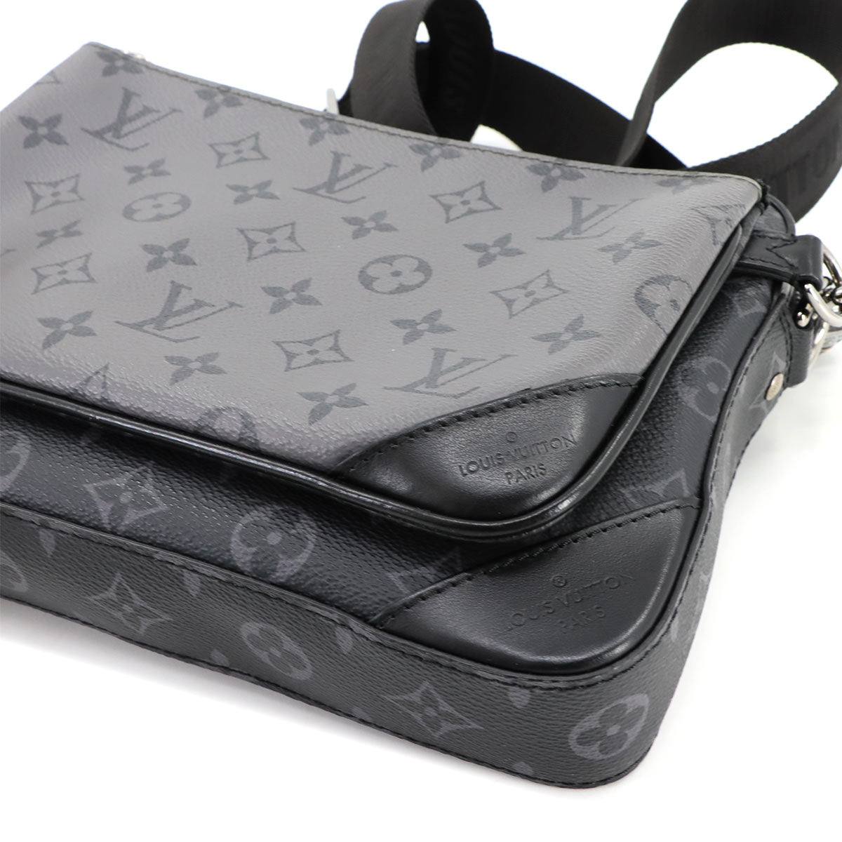 Monogram Eclipse Trio Messenger Shoulder Bag M69443 Purse