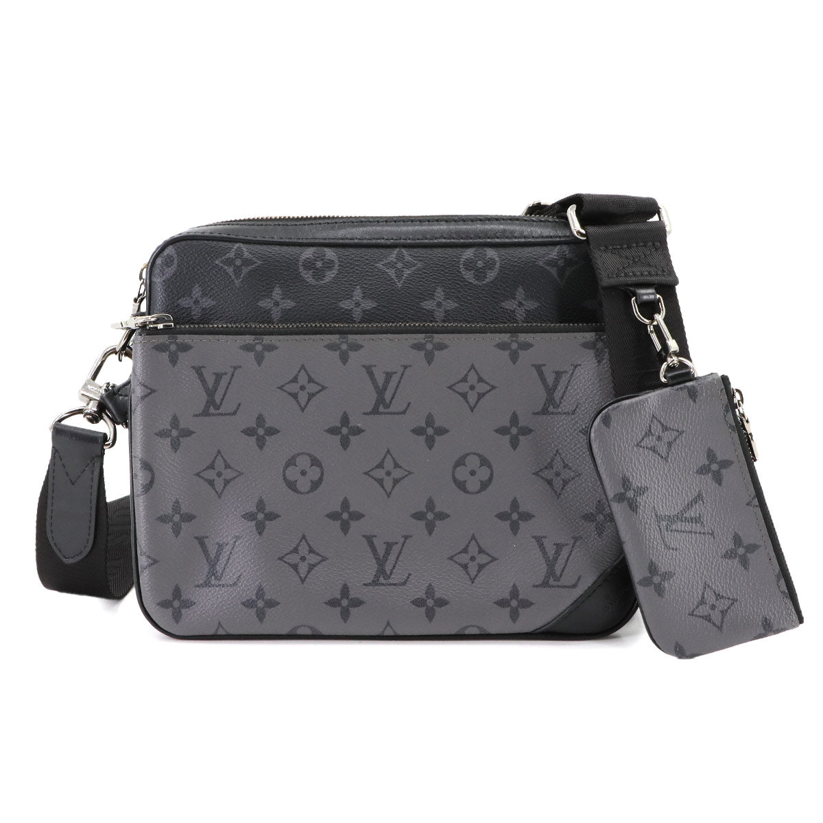 Monogram Eclipse Trio Messenger Shoulder Bag M69443 Purse