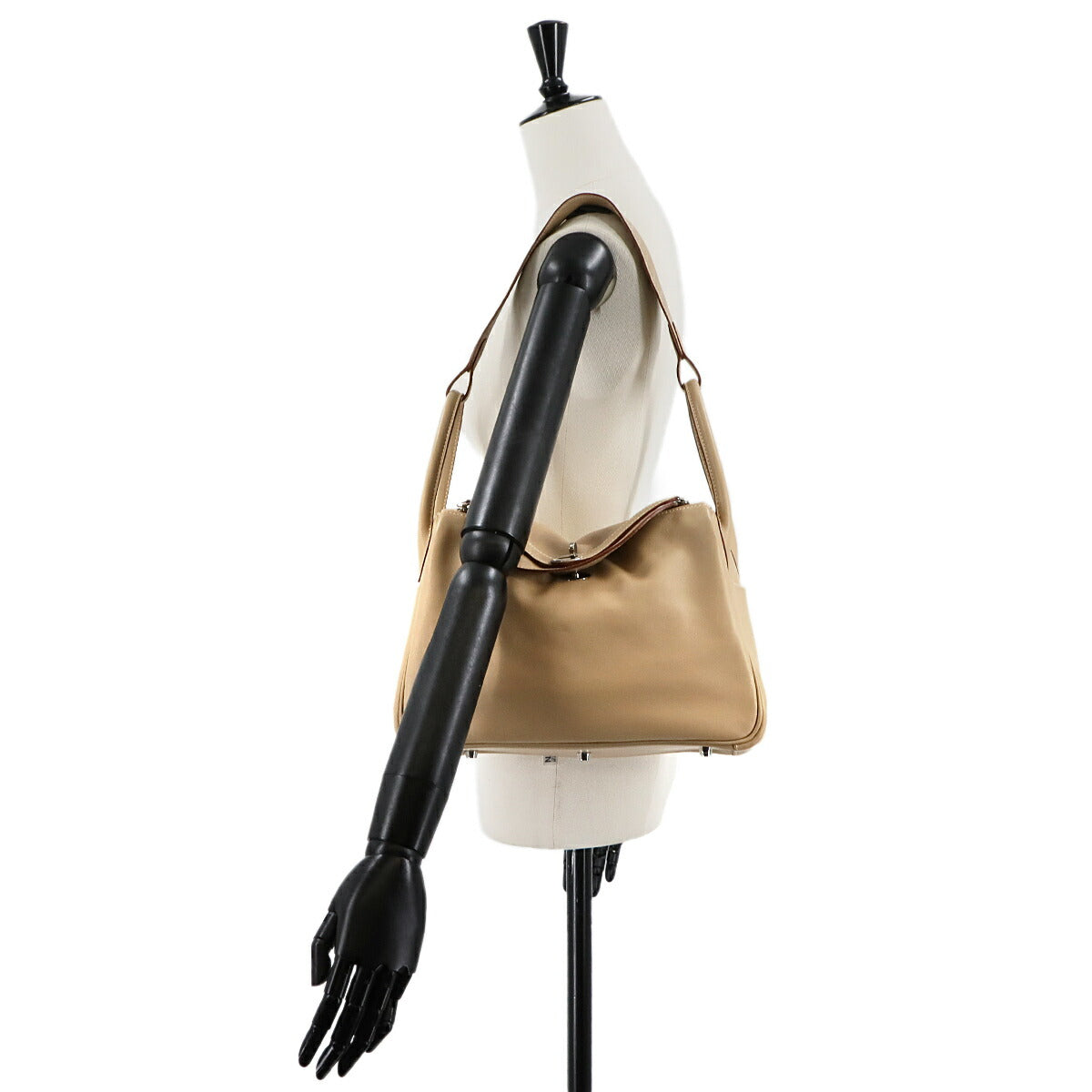 Lindy 30 2way Hand Shoulder Bag Veau Swift Parchemin