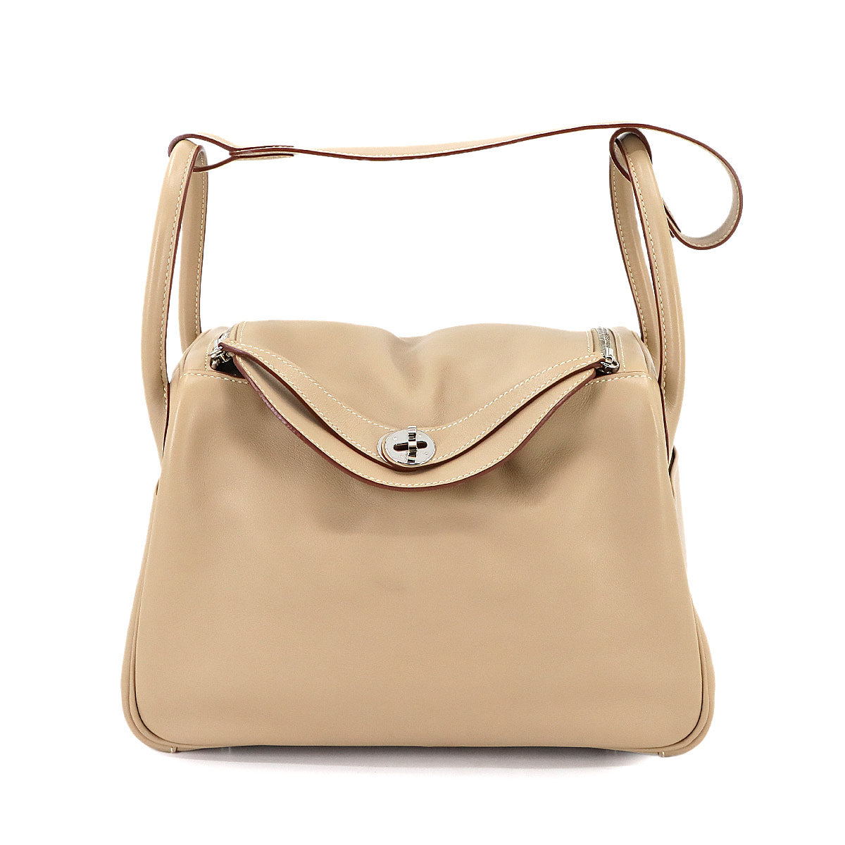 Lindy 30 2way Hand Shoulder Bag Veau Swift Parchemin