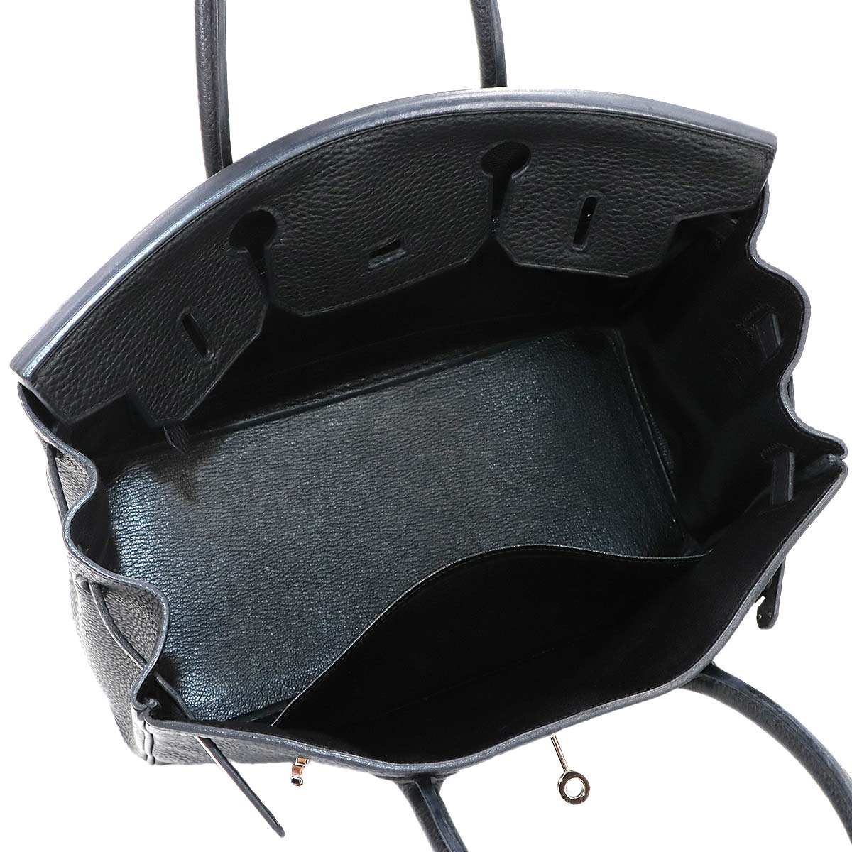 Birkin 30 Hand Bag Veau Togo Black Purse