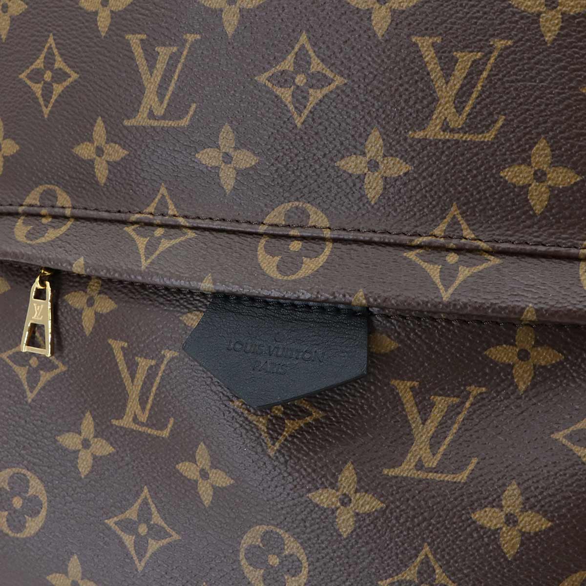 Monogram Palm Springs MM Backpack Brown Black M44874