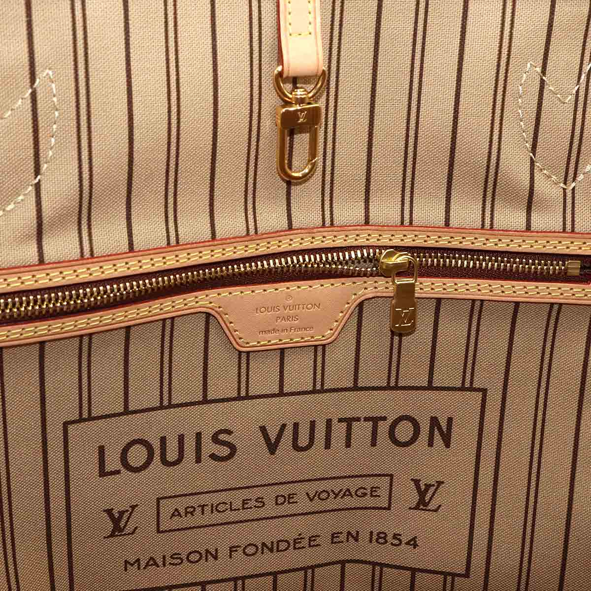 Monogram Neverfull MM Tote Bag Beige M40995 Purse