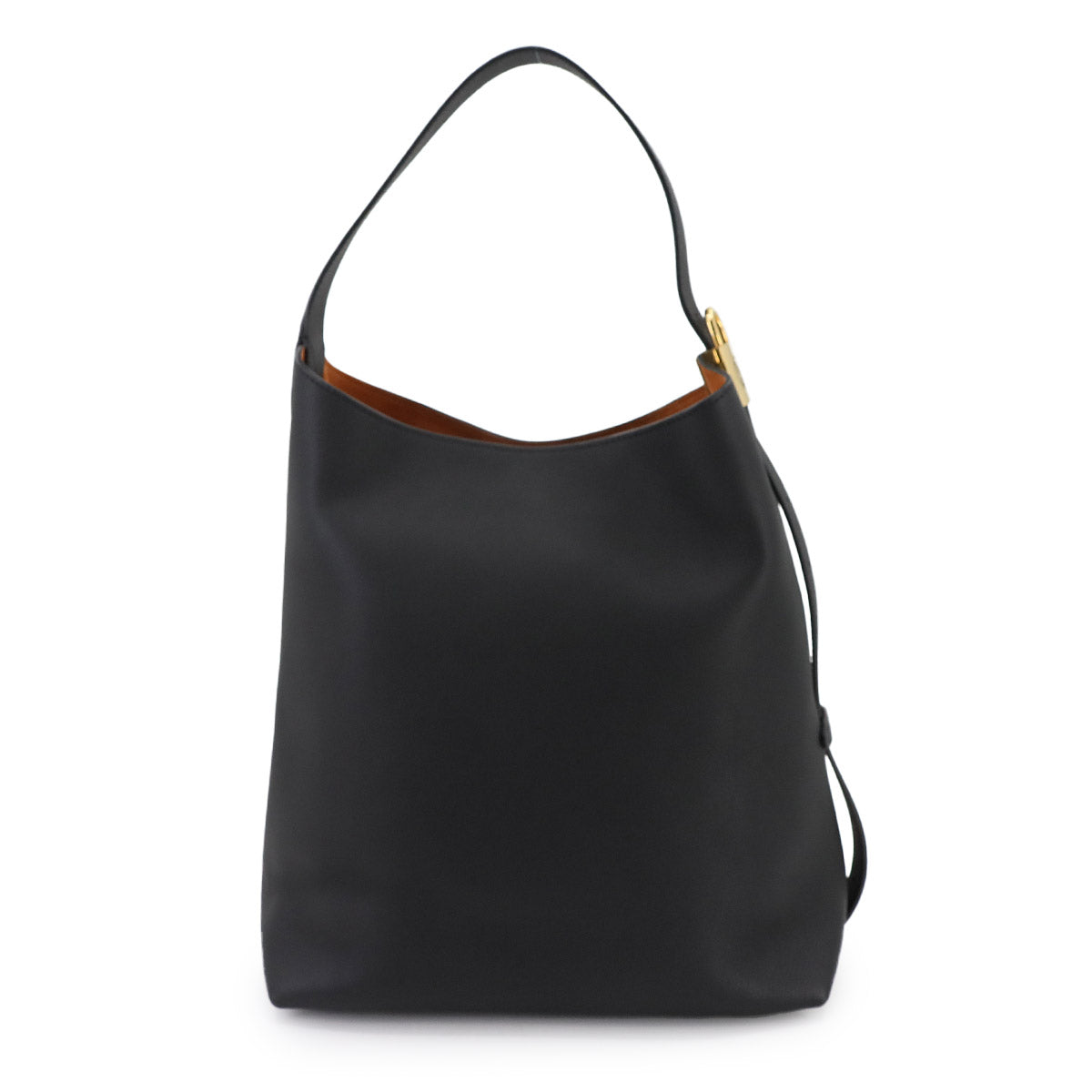 Low Key Hobo MM Shoulder Bag Leather Noir M24856