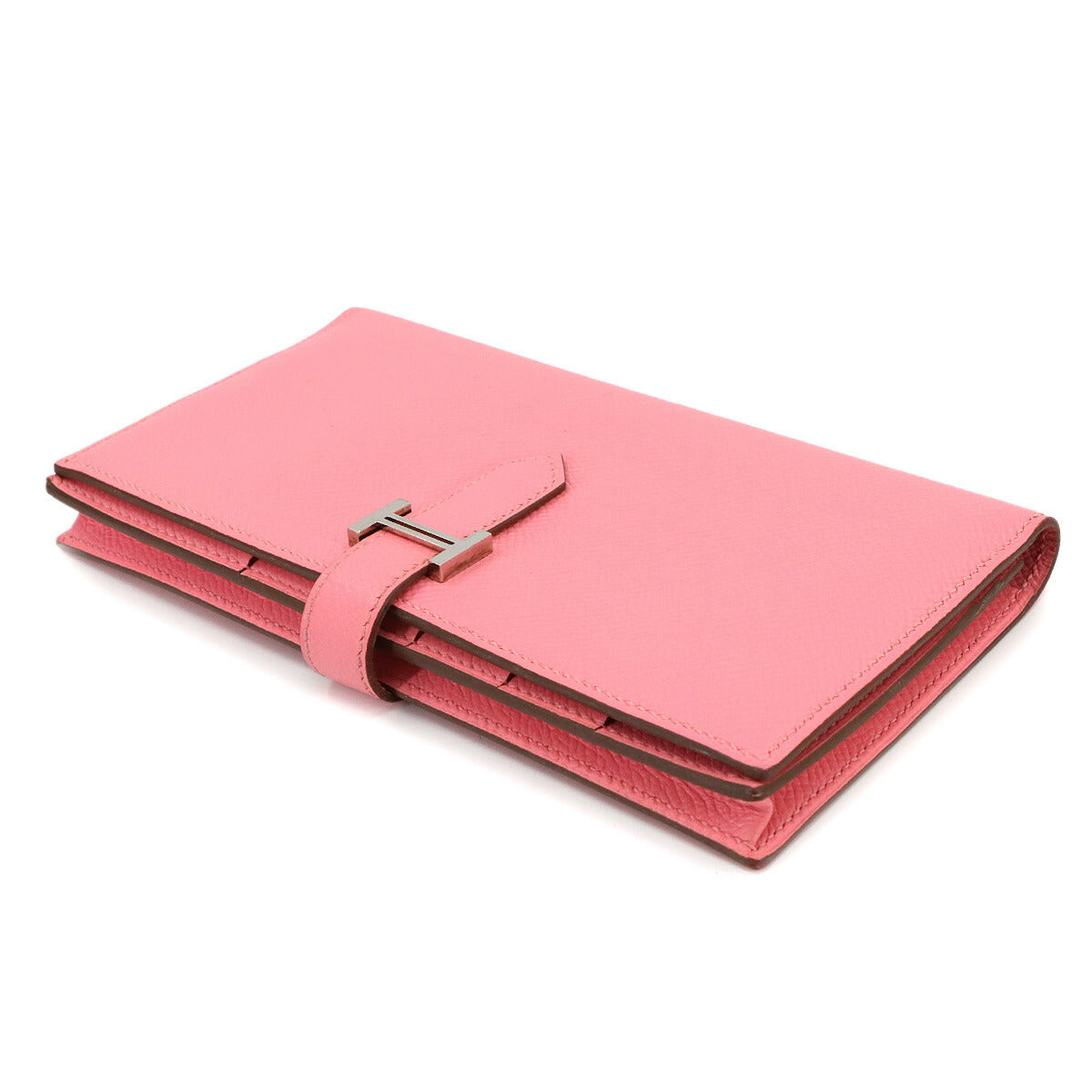 Bearn Souffle Long Wallet Epsom Rose confetti