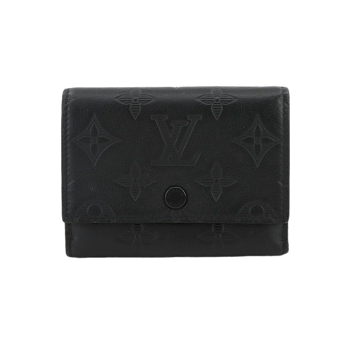 Monogram Shadow Victor Wallet Leather Black M12635