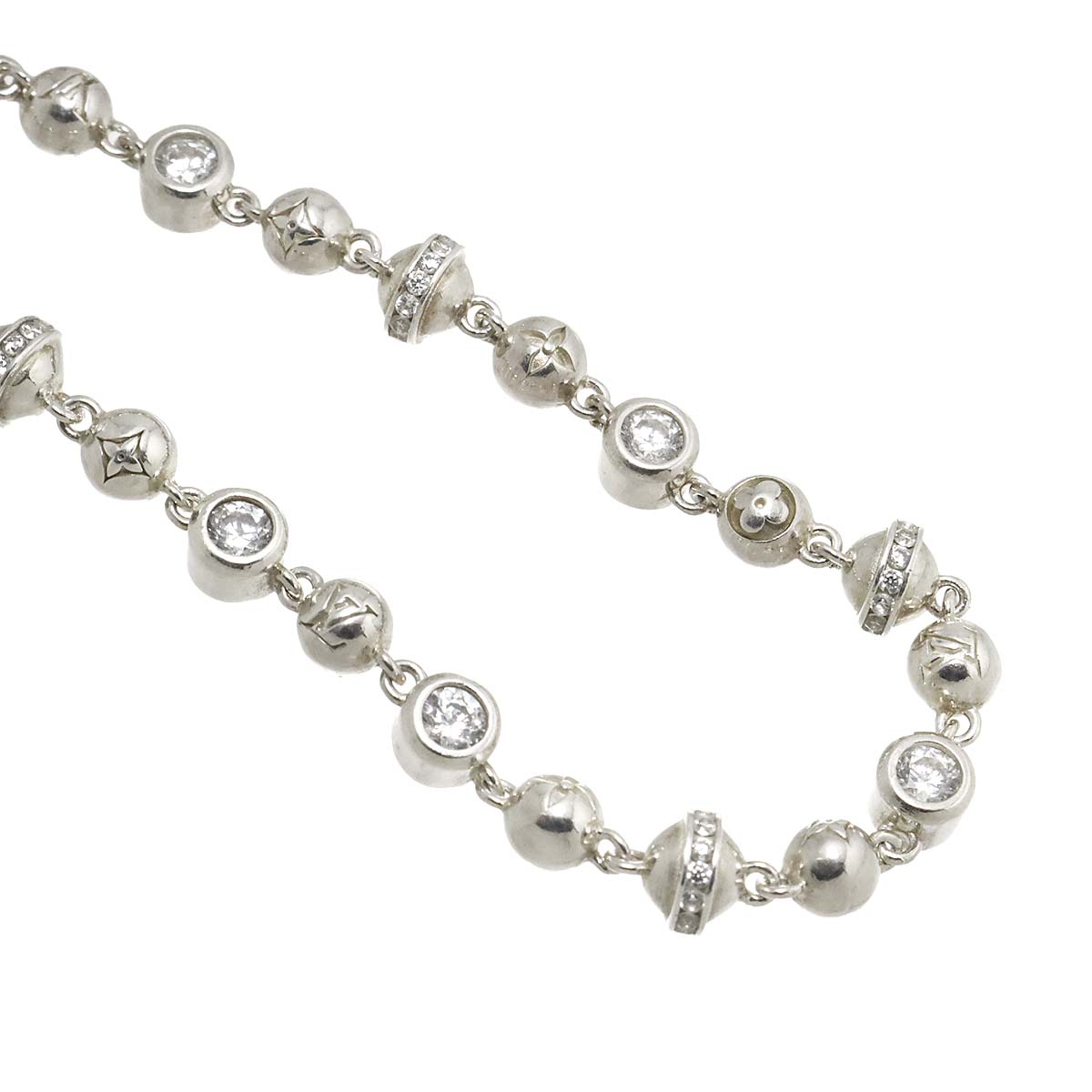 LV Globe Necklace SV 925 Silver