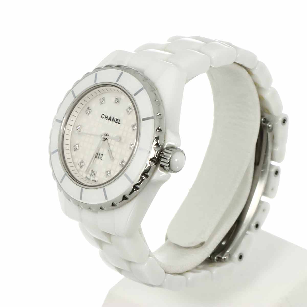 J12 33mm Ginza Limited 12P Diamond White Shell Dial H2511