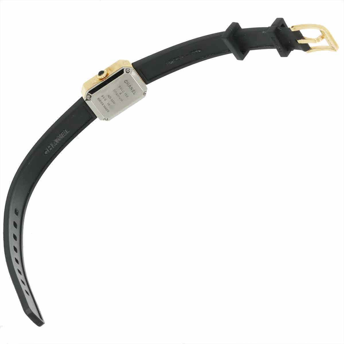 Premiere Velvet H6125 K18YG Quartz Black Dial Ladies