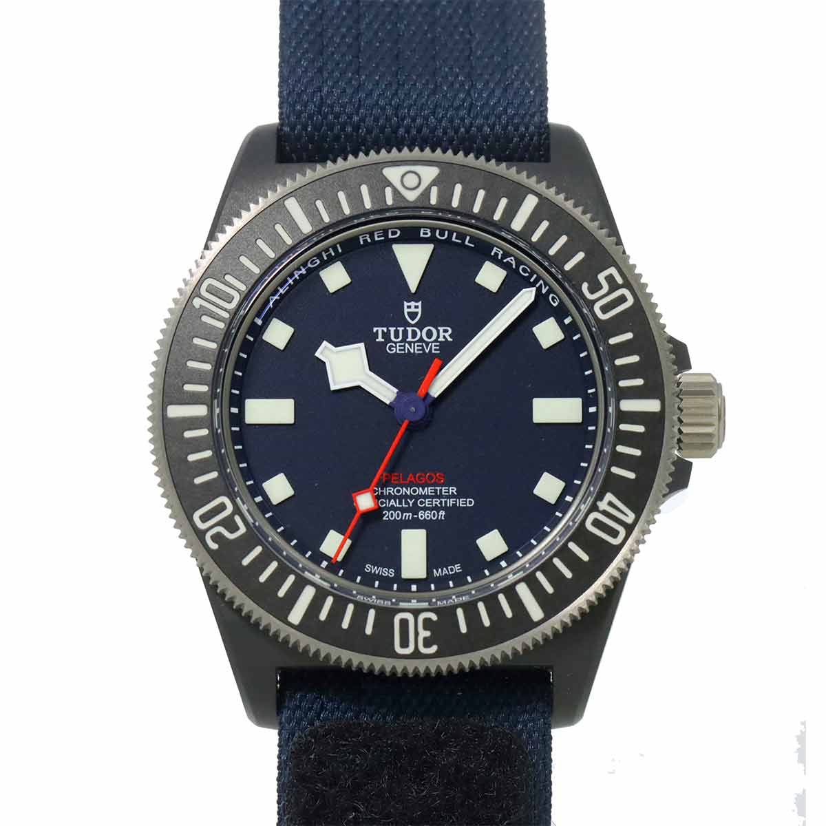 Pelagos FXD Alinghi Red Bull 25707KN Automatic Blue Dial Mens
