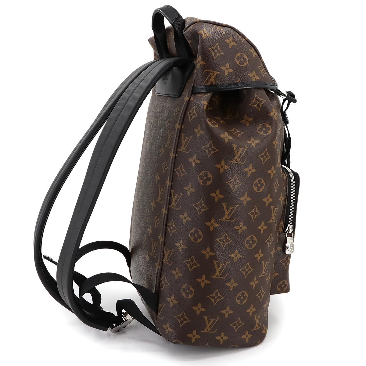 Monogram Macassar Zack Back Pack Brown Noir M43422 Purse