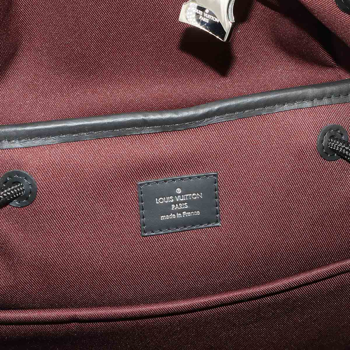 Monogram Macassar Zack Back Pack Brown Noir M43422 Purse