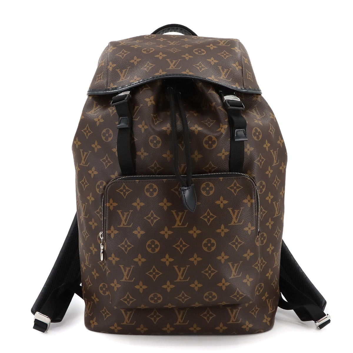 Monogram Macassar Zack Back Pack Brown Noir M43422 Purse