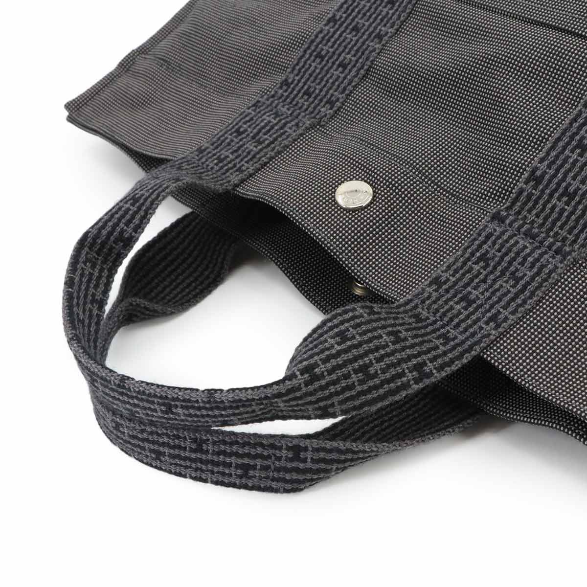 Herline Tote MM Bag Canvas Gray Unisex Purse