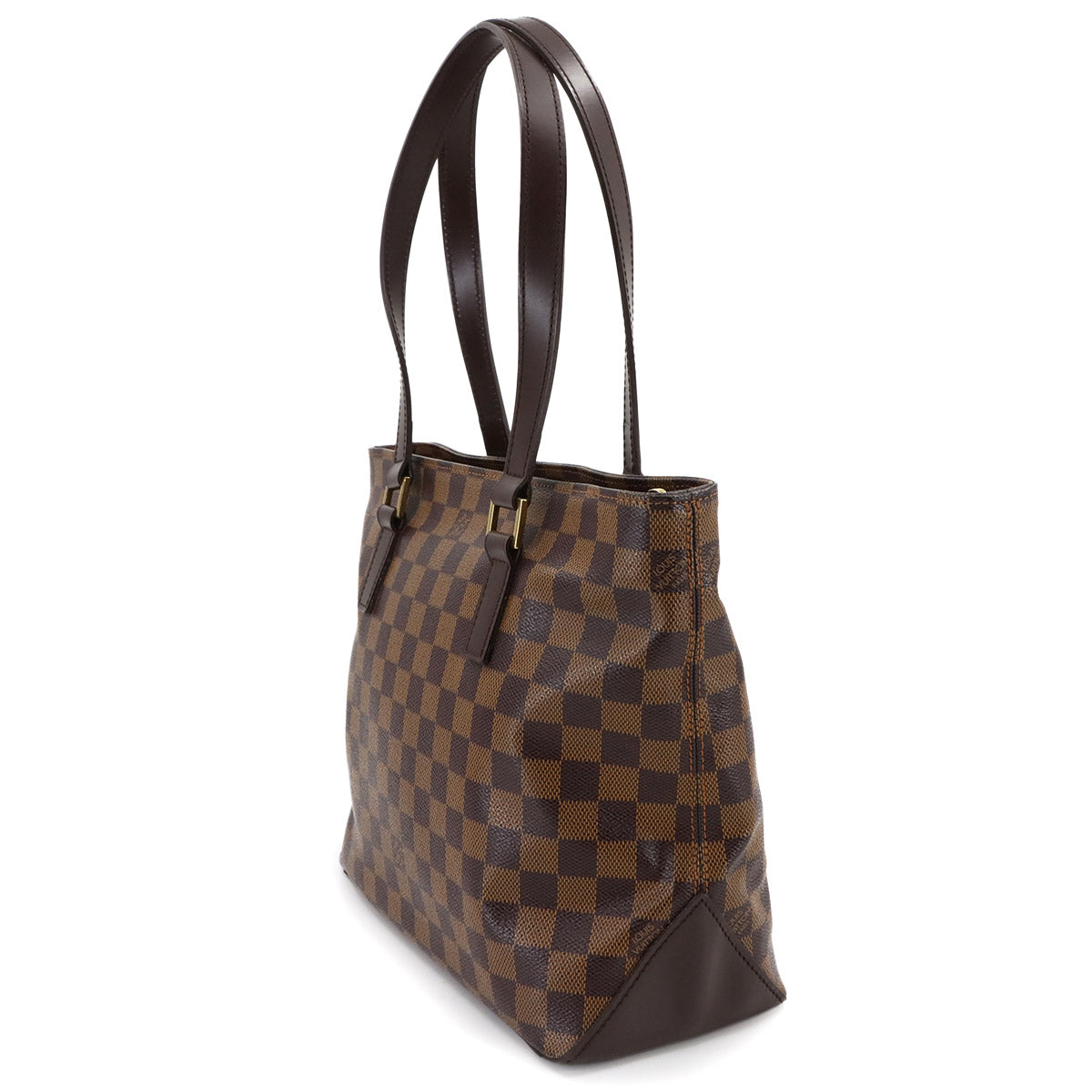 Damier Cabas Piano SPO Tote Bag Ebene N51187 Purse