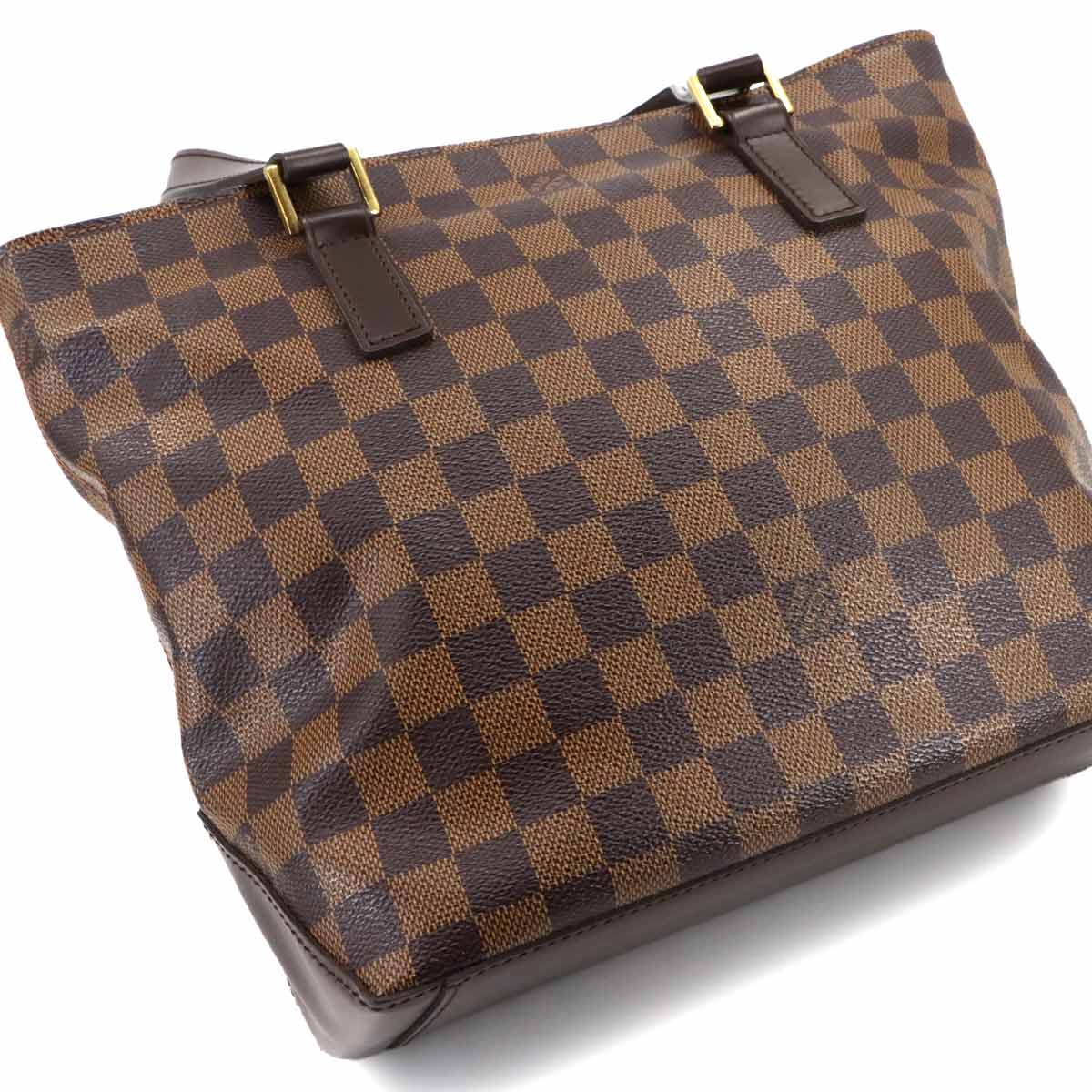 Damier Cabas Piano SPO Tote Bag Ebene N51187 Purse