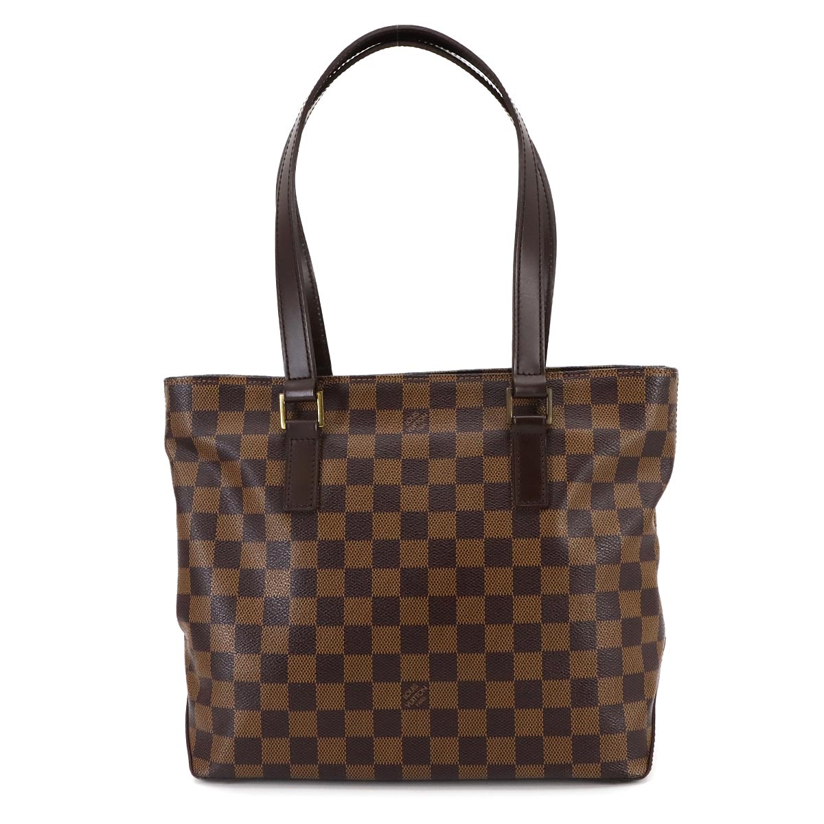 Damier Cabas Piano SPO Tote Bag Ebene N51187 Purse