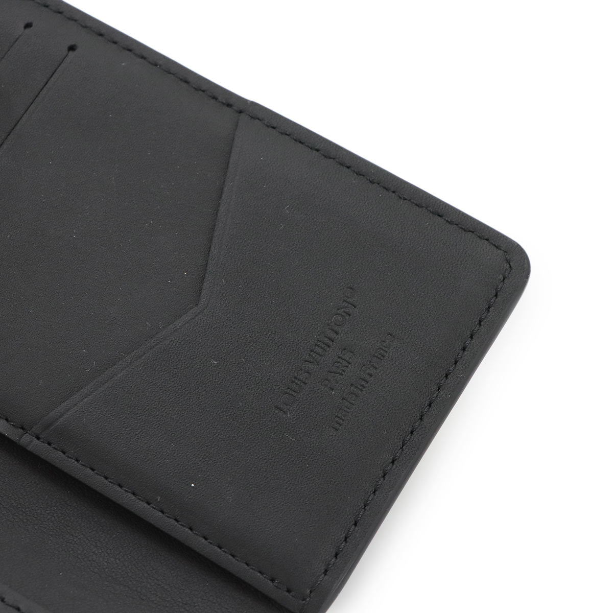 Monogram Shadow Pocket Organizer Card Case Leather M62899