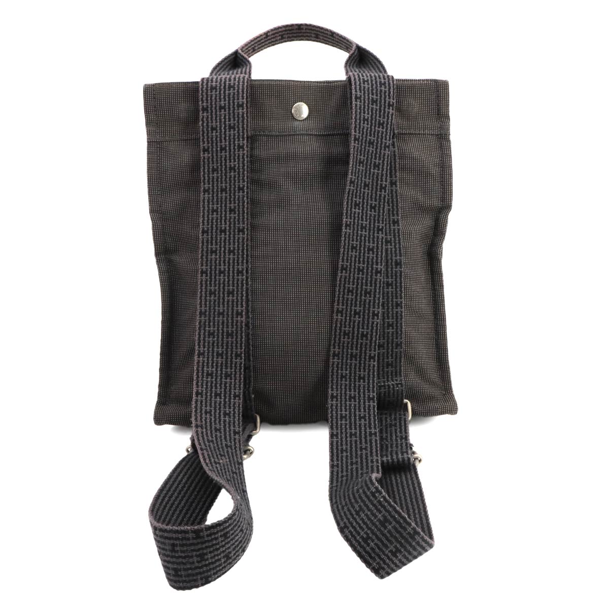 Her Line Ad PM Backpack Canvas Gray Purse