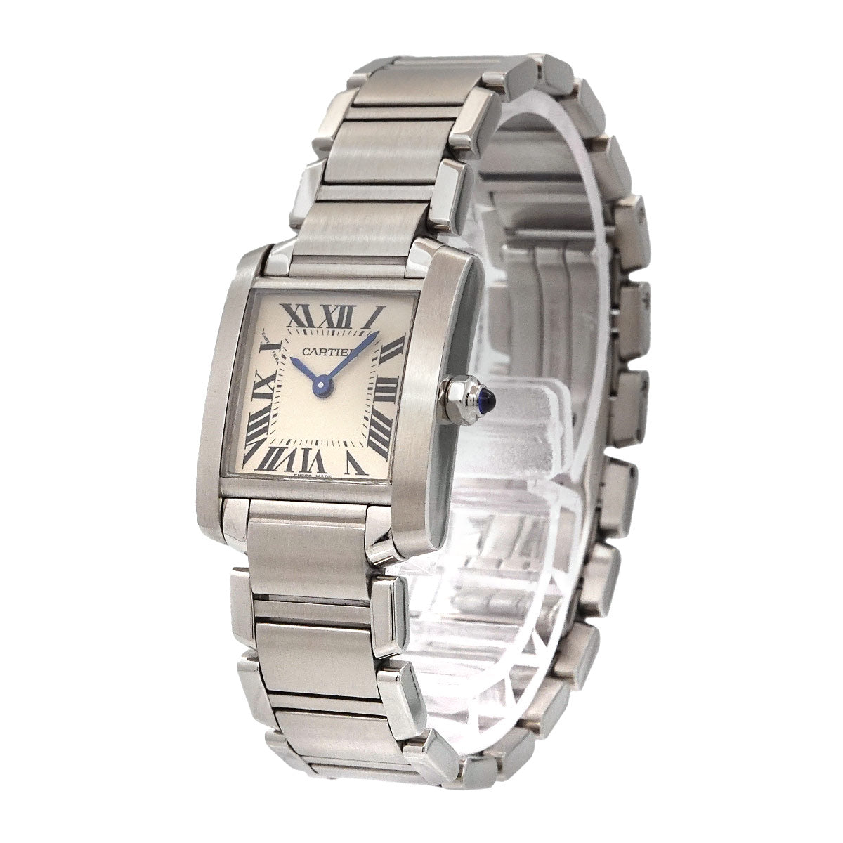 Tank Francaise SM W51008Q3 Quartz Cream Dial Ladies Watch