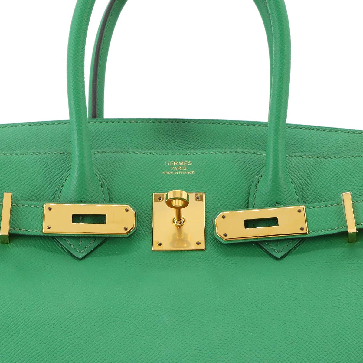 Birkin 30 Veau Epsom Cactus Hand Bag Purse