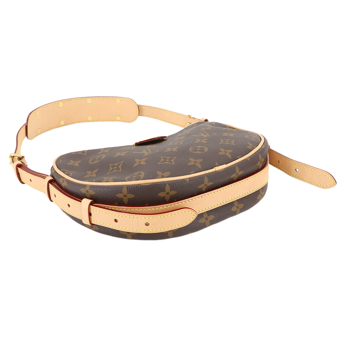 Monogram Croissant Shoulder Bag Brown M46828 Purse