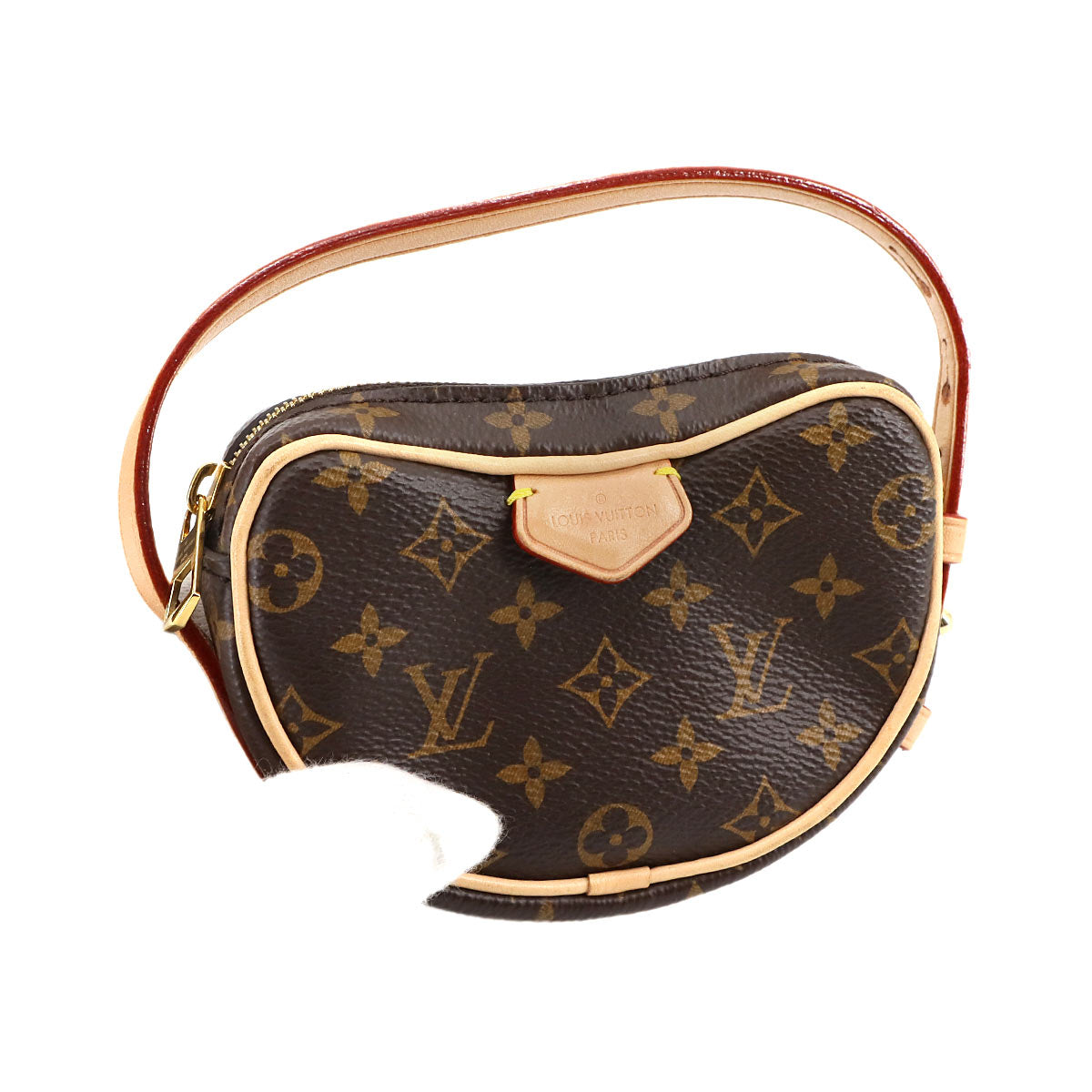Monogram Croissant Shoulder Bag Brown M46828 Purse