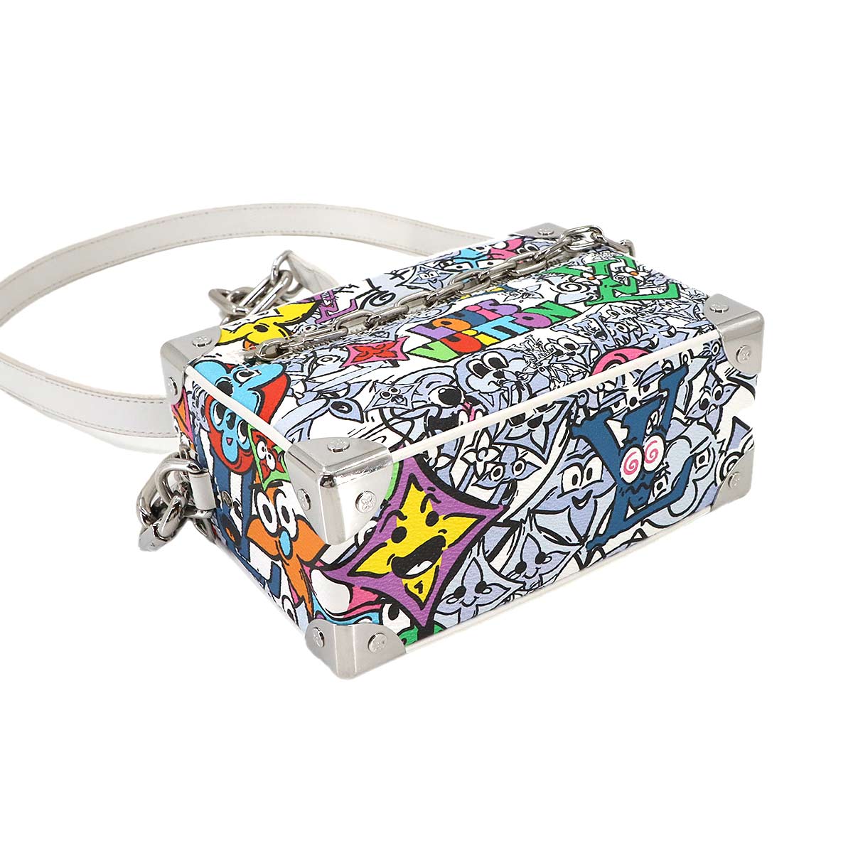 Monogram Comic Mini Soft Trunk Shoulder Bag M82008