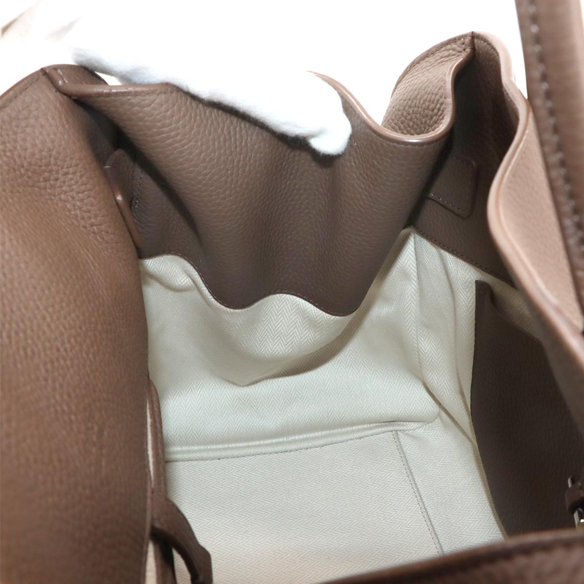 Soft Margaux 15 Tote Bag Leather Brown W1255L133 Purse