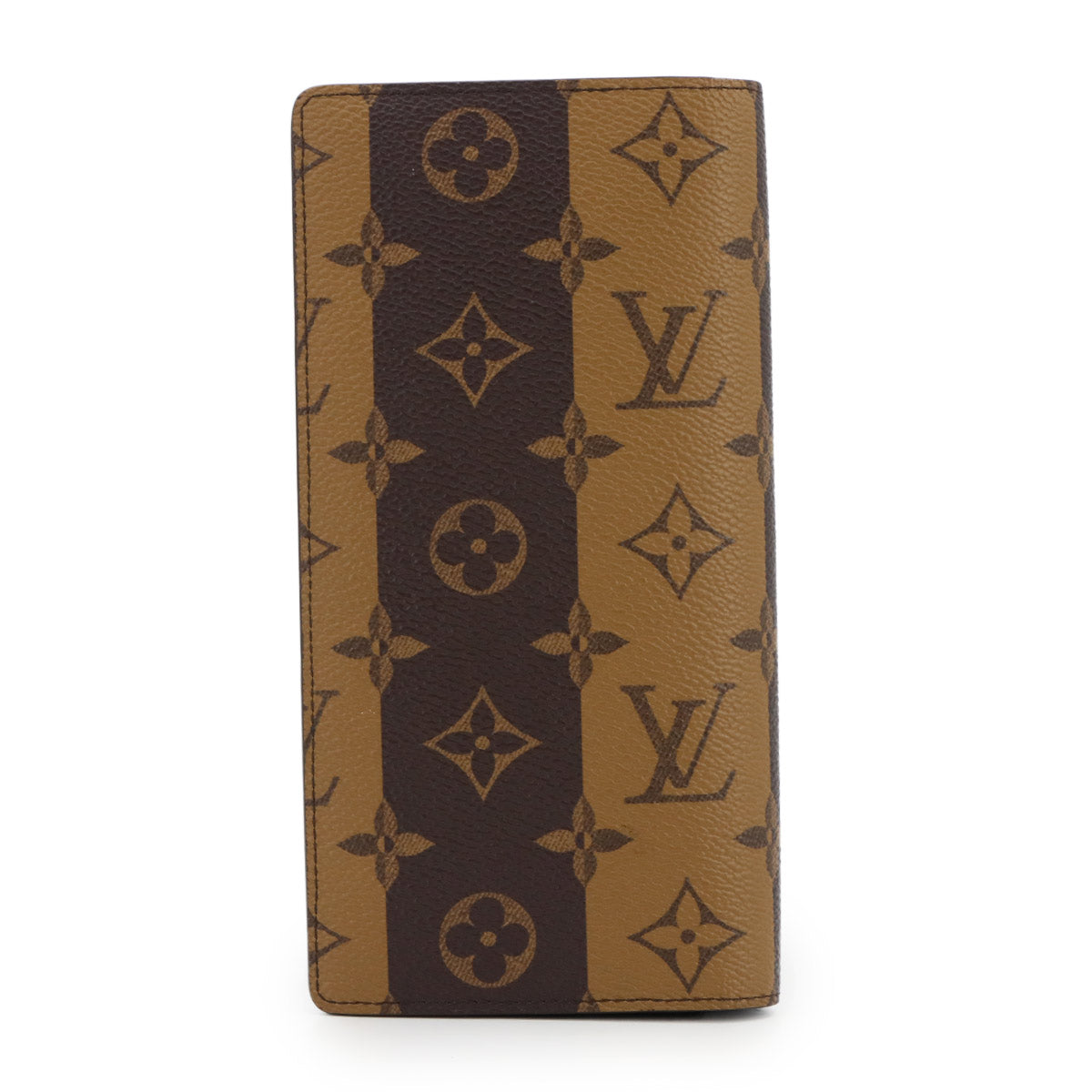 Monogram Striped LV Squared Brazza Wallet M81008