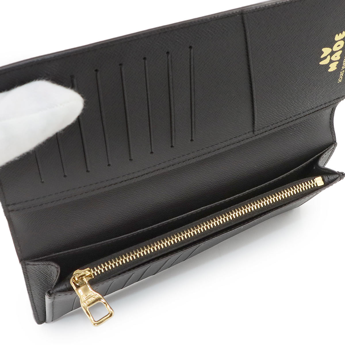 Monogram Striped LV Squared Brazza Wallet M81008