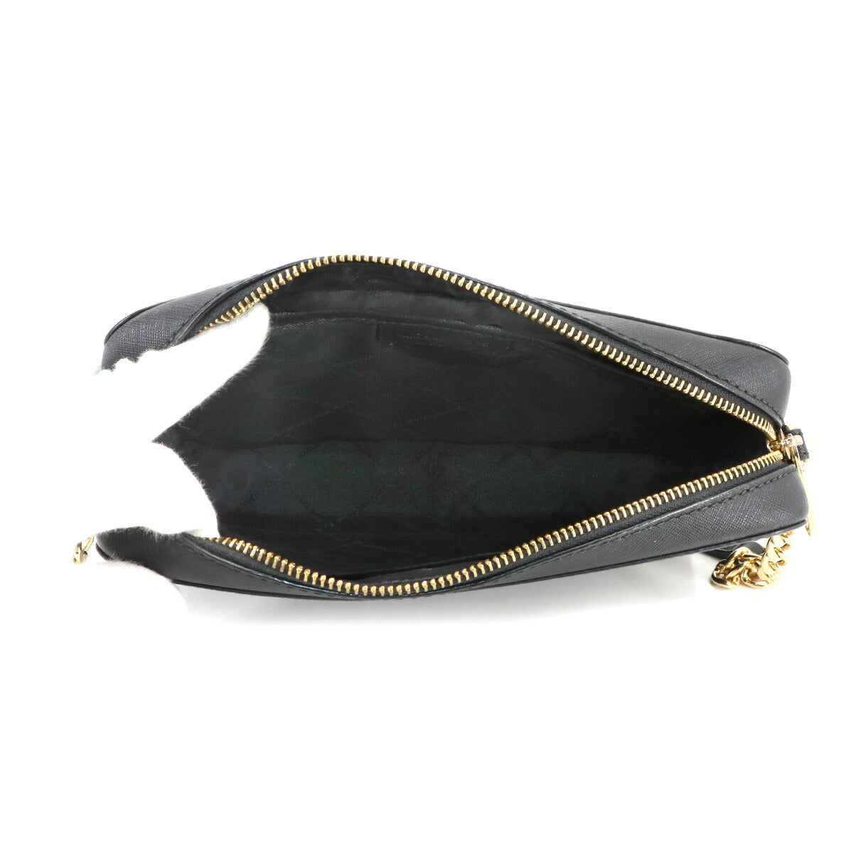 Jet Set LG EW Shoulder Bag Leather Black Purse