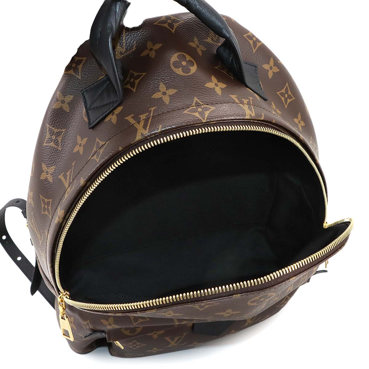 Monogram Palm Springs MM Backpack Brown Black M44874