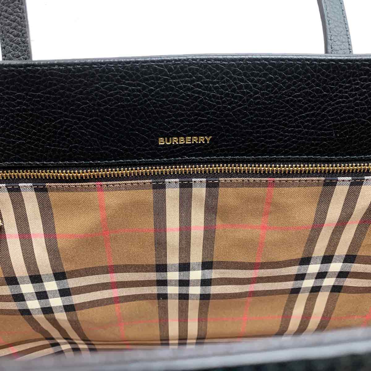 Tote Bag Leather Black 80840391 Purse