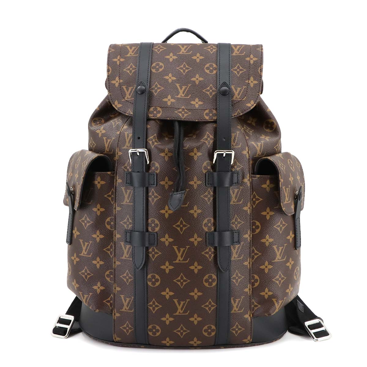 Monogram Macassar Christopher Backpack MM M43735 Purse