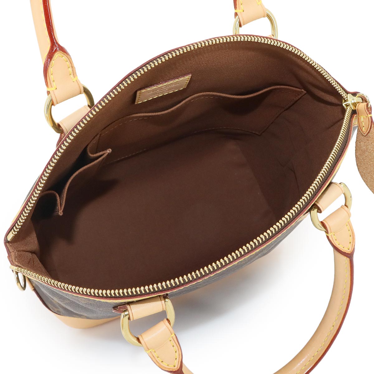 Monogram Lock it Hand Bag Brown M40102